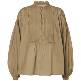 Isabel Marant Etoile Disia Bluse, Khaki